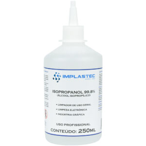 ÁLCOOL ISOPROPÍLICO 250ML COM BICO APLICADOR