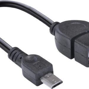 ADAPTADOR USB FÊMEA PARA MICRO USB COM FUNÇÃO OTG UFMU-OTG
