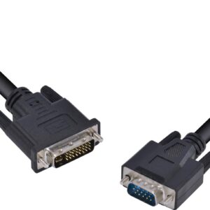 CABO DVI-I 24+5 PINOS X VGA 15 PINOS 2 METROS DIVGA-2