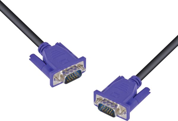 CABO VGA D-SUB 15 PINOS PARA MONITOR 2 METROS VGA-2