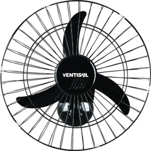 VENTILADOR OSC PAREDE COMERCIAL 50CM 3 PÁS - BILVOLT - PRETO