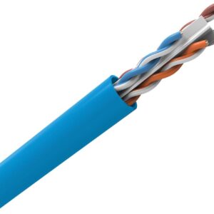 CABO LAN U/UTP 24AWG X 4 PARES CAT.6 CMX CAIXA C/ 305 METROS AZUL 100% COBRE 23400174