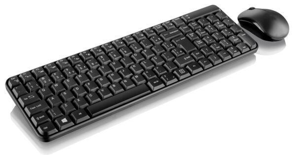 KIT TECLADO E MOUSE S/F USB PRETO TC183