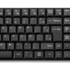 KIT TECLADO E MOUSE S/F USB PRETO TC183 - Imagem 2