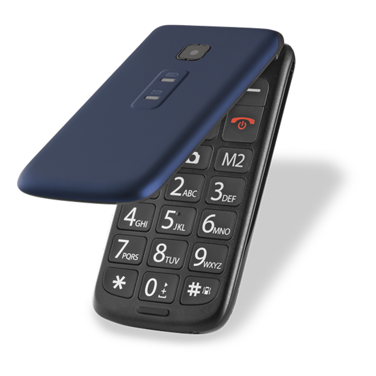 CELULAR FLIP UP DUAL CHIP AZUL P9020