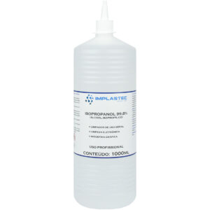 ALCOOL ISOPROPILICO 1 LITRO COM BICO APLICADOR