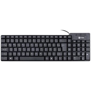 TECLADO USB COMPACTO DYNAMIC ABNT2 CABO 1.8M PRETO - DT150