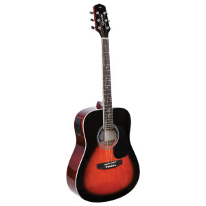 VIOLÃO ELETROACÚSTICO AÇO COM EQUALIZADOR E AFINADOR GD-1 EQ 3TS SUNBURST