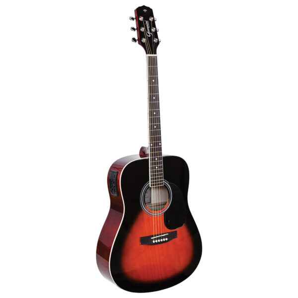 VIOLÃO ELETROACÚSTICO AÇO COM EQUALIZADOR E AFINADOR GD-1 EQ 3TS SUNBURST