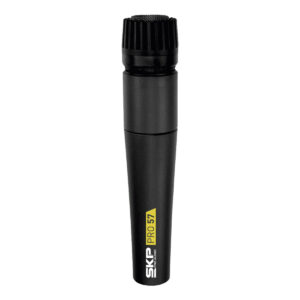MICROFONE COM FIO PROFISSIONAL, ACOMPANHA CABO 5 METROS PRO-57