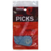 PALHETA PARA GUITARRA DURALIN FORMATO STANDARD MEDIA 1DBU5-10, PACOTE COM 10 PEÇAS - Imagem 2