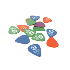 PALHETA PARA GUITARRA DURALIN FORMATO STANDARD HEAVY 1DBK7-10 PACOTE COM 10 PEÇAS