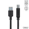 CABO PARA IMPRESSORA E HD EXTERNO USB A 3.0 MACHO PARA USB B 3.0 MACHO 28AWG PURO COBRE 3 METROS - PUABM3-3 - Imagem 2