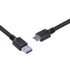 CABO PARA HD EXTERNO USB A 3.0 MACHO PARA MICRO USB B 3.0 (10 PINOS) MACHO 28AWG PURO COBRE 5 METROS - PUAMCM3-5 - Imagem 4