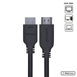 CABO DISPLAYPORT MACHO PARA HDMI 2.0 MACHO 2 METROS - PDPHM-2