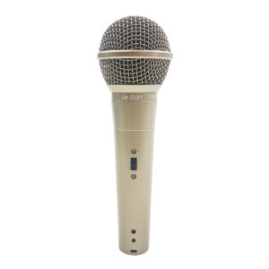 MICROFONE COM FIO PROFISSIONAL LS58 CHAMPANHE, ACOMPANHA CABO DE 5 METROS