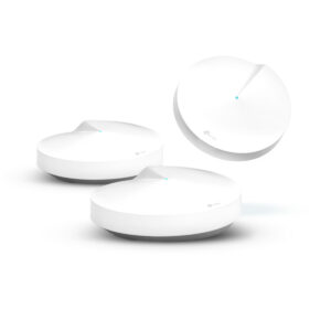 ROTEADOR WIRELESS SISTEMA WI-FI MESH DUAL BAND 2,4/5GHZ AC1300 DECO M5 PACK C/ 3 UNIDADES