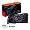 GPU GIGABYTE AMD RADEON RX 9070 XT ELITE 16G 256BITS GDDR6 GV-R9070XTAORUS E-16GD - Imagem 4