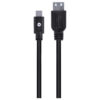 CABO USB TIPO C PARA EXTENSOR USB A FÊMEA V3.2 GEN1 5GBPS 2 METROS - C32UAF-2 - Imagem 4