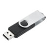 PEN DRIVE 8GB TWIST2 PD587 PRETO E PRATA - Imagem 3