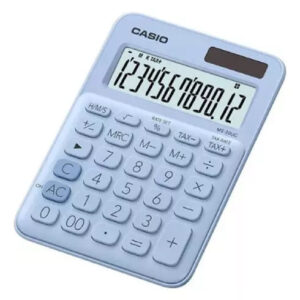 CALCULADORA DE MESA 12 DÍGITOS AZUL - MS-20UC-LB-W-DC