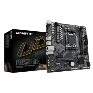 Placa Mae Gigabyte Amd (Am5) Ddr5 Micro Atx - B650m H