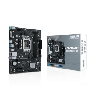Placa MAE Asus Prime H610M-CS D4 - Intel 1700 - DDR4 - Matx - M.2 Nvme -vga/hdmi