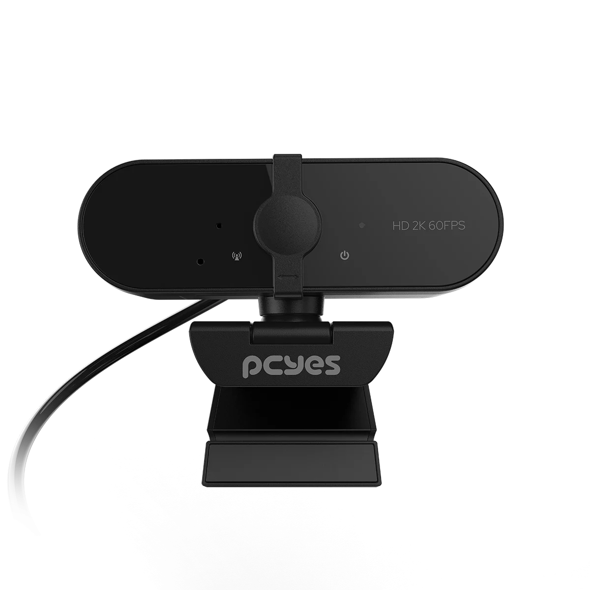 Webcam Pcyes Raza 2K-01 2K Foco Automático Com Microfone - Rz2K01 - Imagem 2