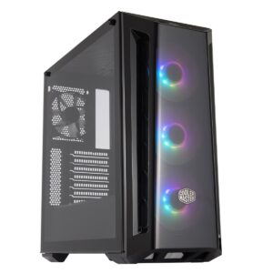 GABINETE COOLER MASTER MASTERBOX MB520 ATX LATERAL EM VIDRO TEMPERADO 3 FANS ARGB | MCB-B520-KGNN-RGA