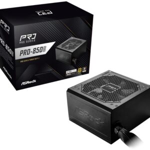 FONTE ASROCK PRO 850W 80 PLUS GOLD ATX 3.1 - PRO-850G