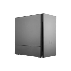 GABINETE COOLER MASTER SILENCIO S400 MICRO-ATX LATERAL EM AÇO BAIA ODD  |  MCS-S400-KN5N-S00