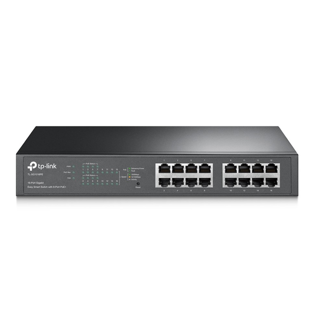 SWITCH 16 PORTAS TL-SG1016PE GIGA POE+