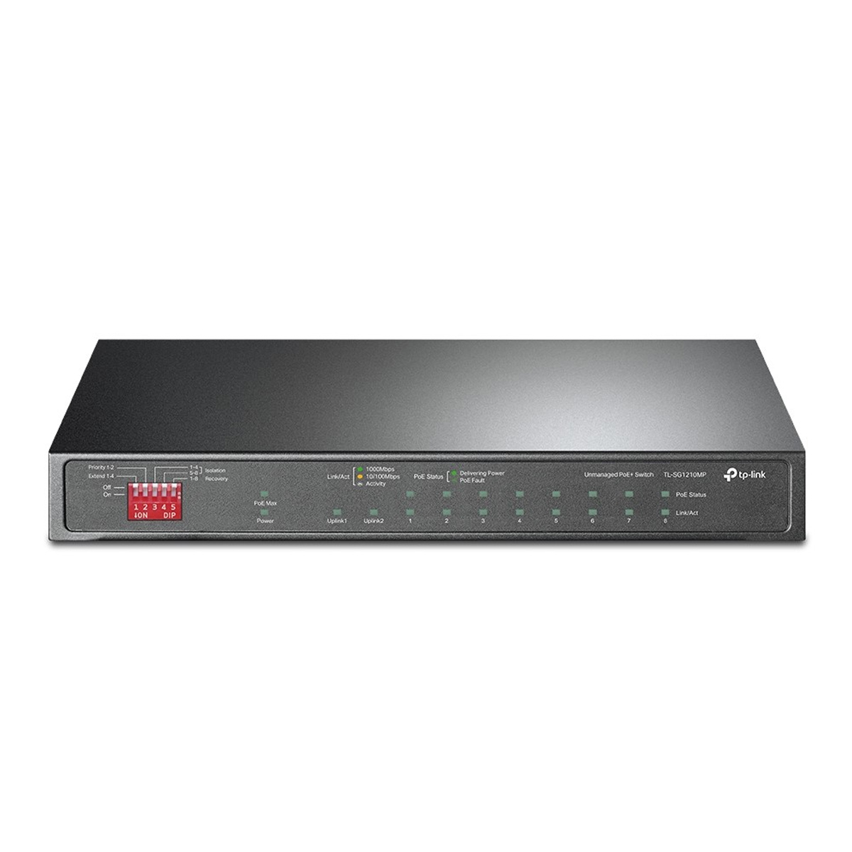 SWITCH 10 PORTAS SG1210MP GIGA POE+