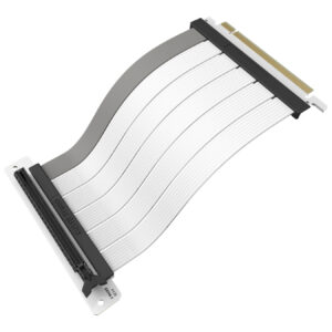 CABO RISER COOLER MASTER V2 PCIE 4.0 X16 200MM BRANCO  |  MCA-U002R-WPCI40-200