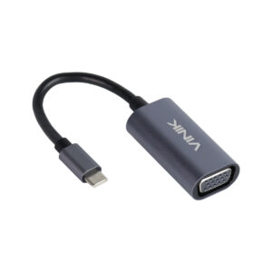 CABO ADAPTADOR VGA FEMEA PARA USB TIPO C MACHO 1080P 60HZ - ATVGVN