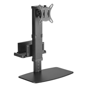 SUPORTE PARA MONITOR DE 17 A 32" E MINI PC C/ REGULAGEM DE ALTURA - SMD-100