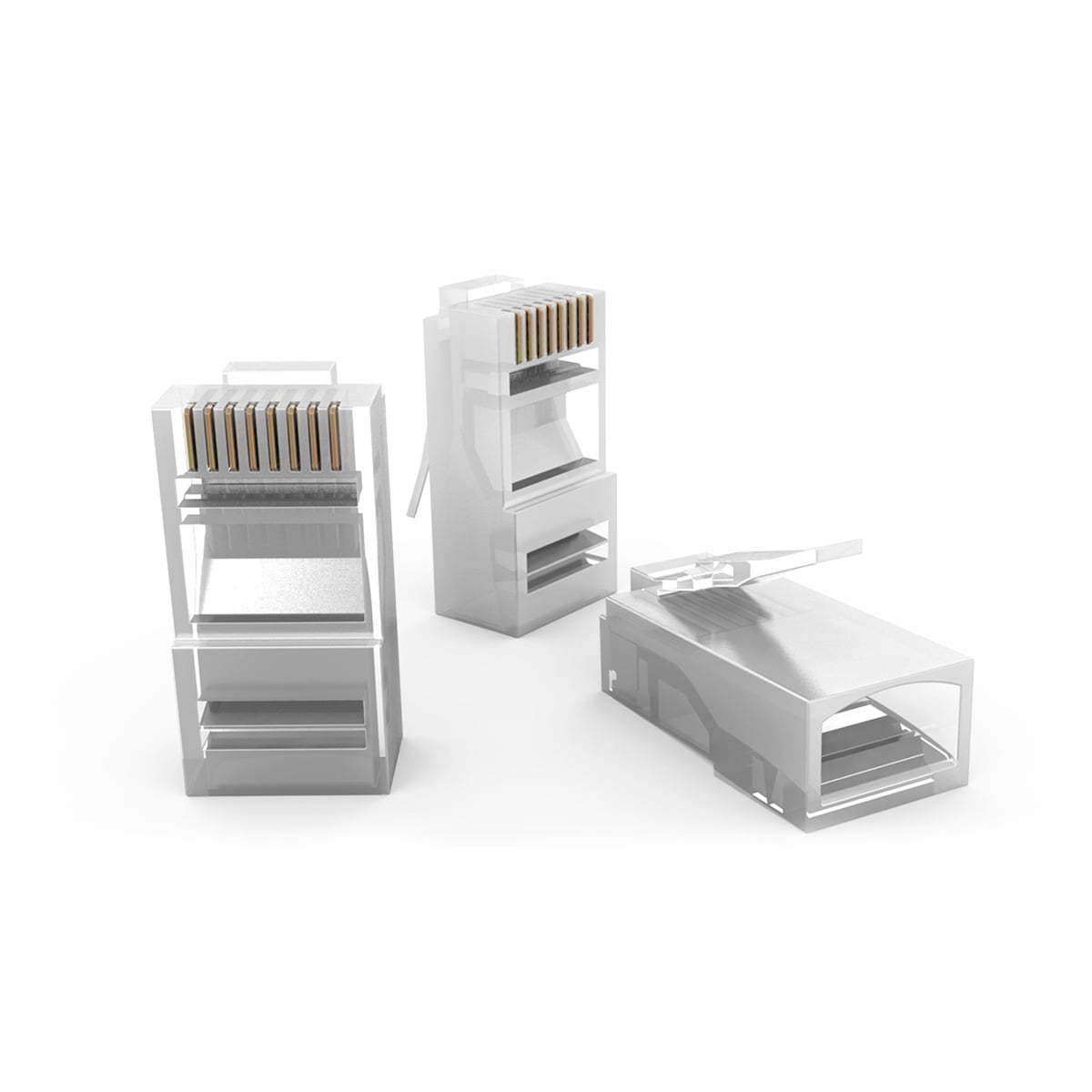 CONECTOR MACHO CAT5E RJ45 PCT C/100 35050220