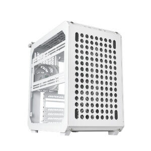 GABINETE COOLER MASTER QUBE 500 FLATPACK E-ATX LATERAL VIDRO TEMPERADO BRANCO | Q500-WGNN-S00