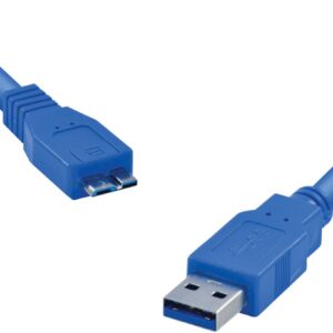 CABO PARA HD EXTERNO USB 3.0 A MACHO PARA MICRO USB B MACHO - 1,2 METROS U3AMBMC-12