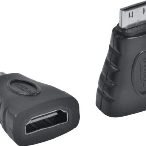 ADAPTADOR PARA CAMERA FOTOGRAFICA MINI HDMI MACHO PARA HDMI FEMEA - AHF-MH (5 UNIDADES)