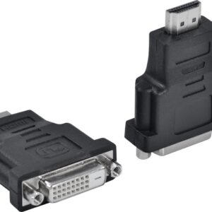 ADAPTADOR HDMI MACHO PARA DVI FÊMEA - ADVIF-H (5 UNIDADES)