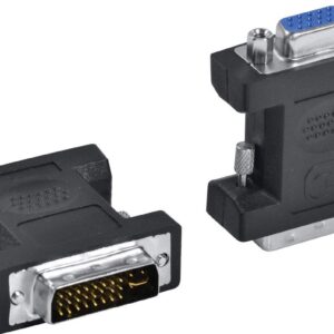 ADAPTADOR DVI MACHO PARA VGA FÊMEA - AVF-DVII (5 UNIDADES)