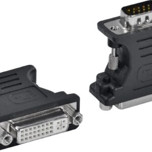 ADAPTADOR DVI FÊMEA PARA VGA MACHO - ADVIIF-V (5 UNIDADES)