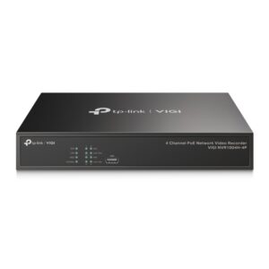 NVR GRAVADOR DE VIDEO NVR1004H-4P 04 CANAIS POE+ VIGI