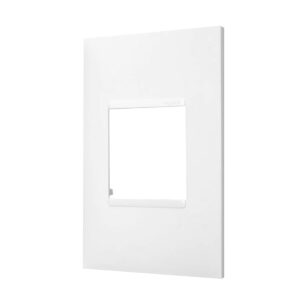 PLACA ESPELHO TOMADA LEGRAND PIAL PLUS+  2 POSTOS 4X2 BRANCO | 618502BC