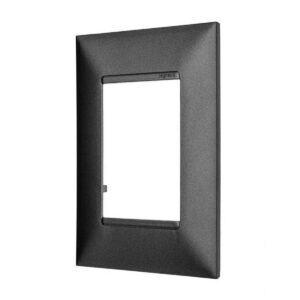 PLACA ESPELHO TOMADA LEGRAND PIAL PLUS+ 3 POSTOS 4X2 PRETO | 618503PT