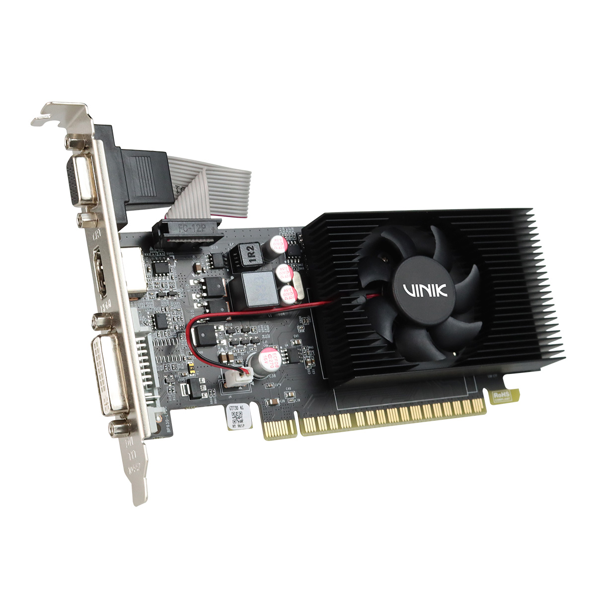 GPU NVIDIA GEFORCE GT 730 4GB DDR3 128 BITS VINIK LOW PROFILE GPUK7304GBLP0H2 - Imagem 5