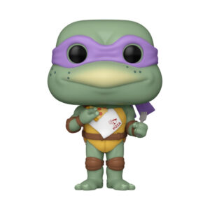 BONECO FUNKO POP! AS TARTARUGAS NINJA - DONATELLO COM PIZZA