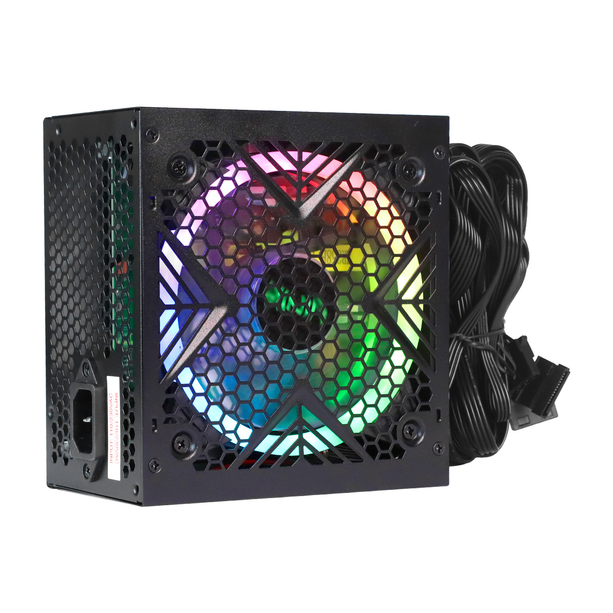 FONTE GAMER DASH 500W PRETO COM FAN LED RGB - VFG500WPR - Imagem 28