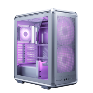 GABINETE COOLER MASTER MASTERFRAME 500 MESH-ARGB SILVER | MF500M-SHNN-S01